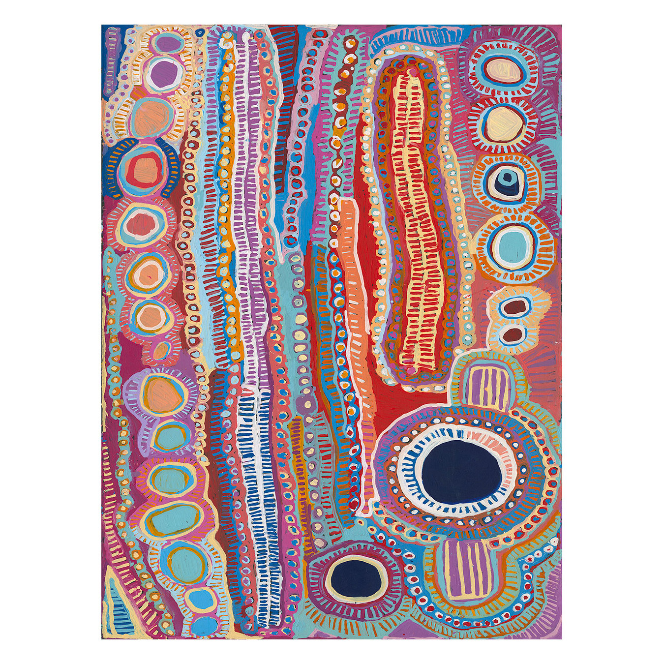 Malikijarra Jukurrpa Canvas Wall Art