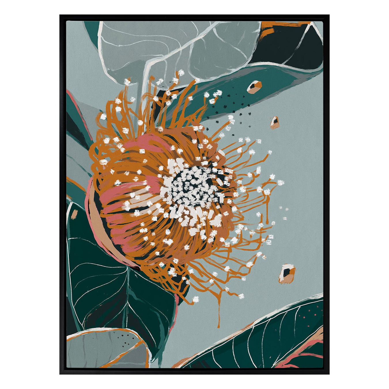 Dusty Flowering Gum II Canvas Wall Art