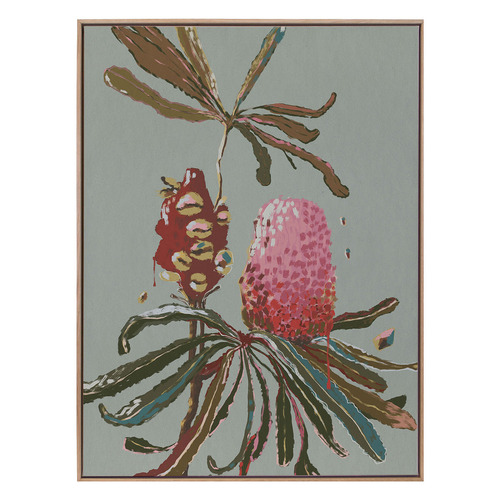Sage Banksia Canvas Wall Art