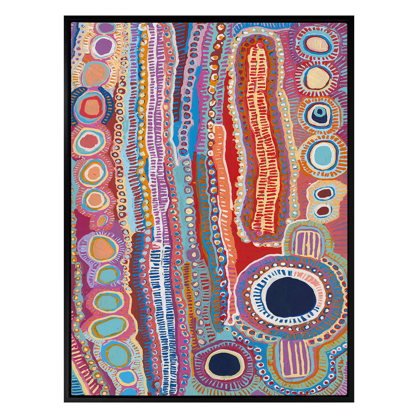 Malikijarra Jukurrpa Canvas Wall Art