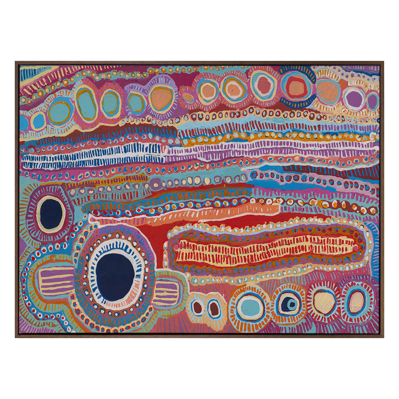 Malikijarra Jukurrpa Canvas Wall Art