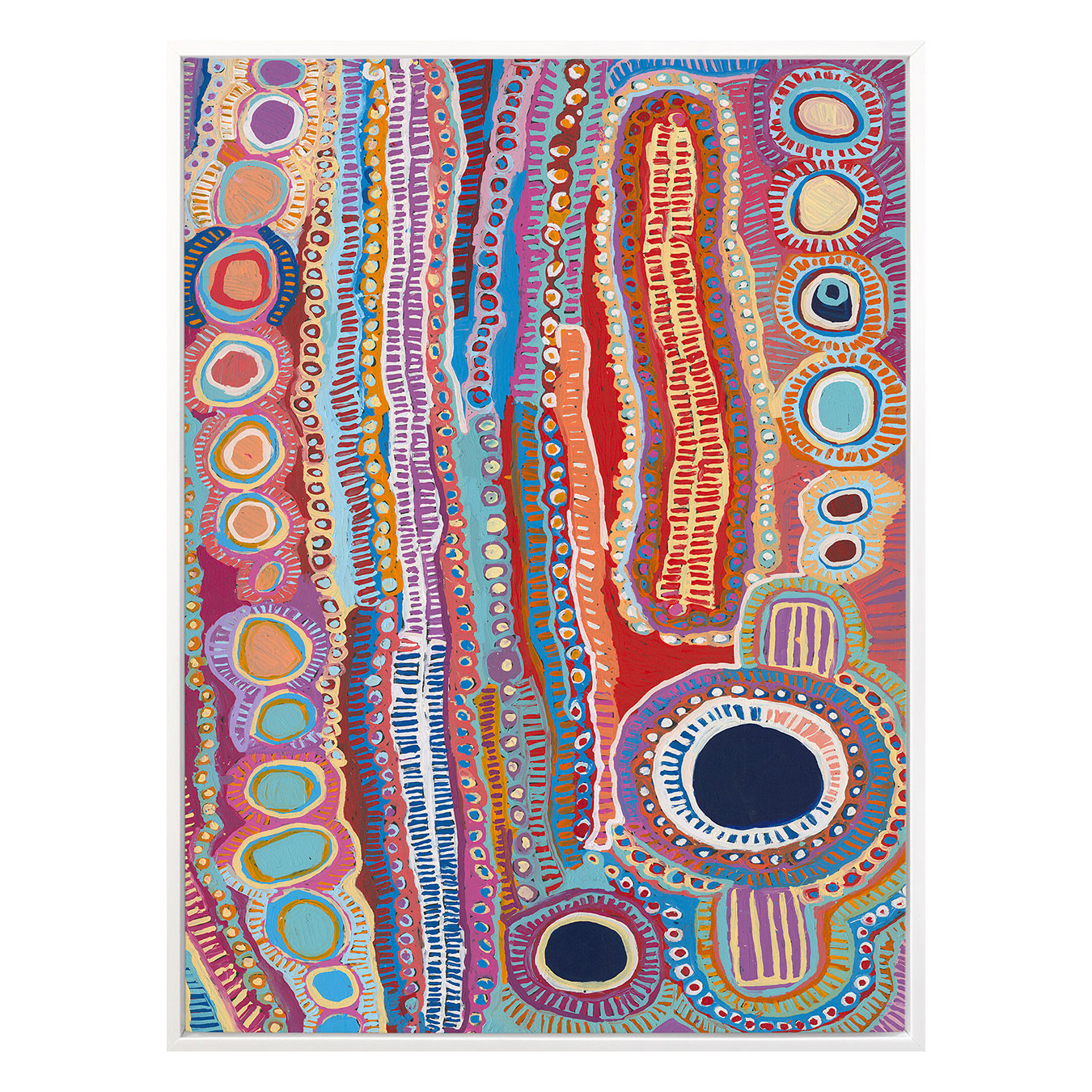 Malikijarra Jukurrpa Canvas Wall Art