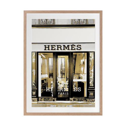 Hermes in Gold Printed Wall Art
