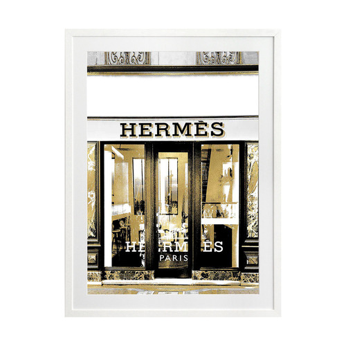 Hermes in Gold Printed Wall Art