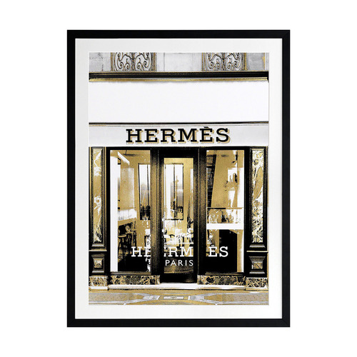 Hermes in Gold Printed Wall Art