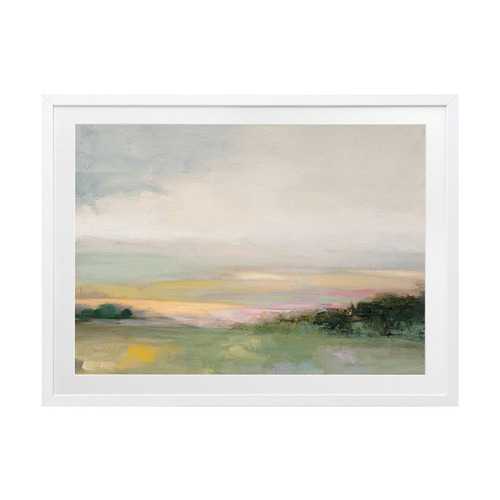 Alcove Studio Pastel Seascape Printed Wall Art | Temple & Webster