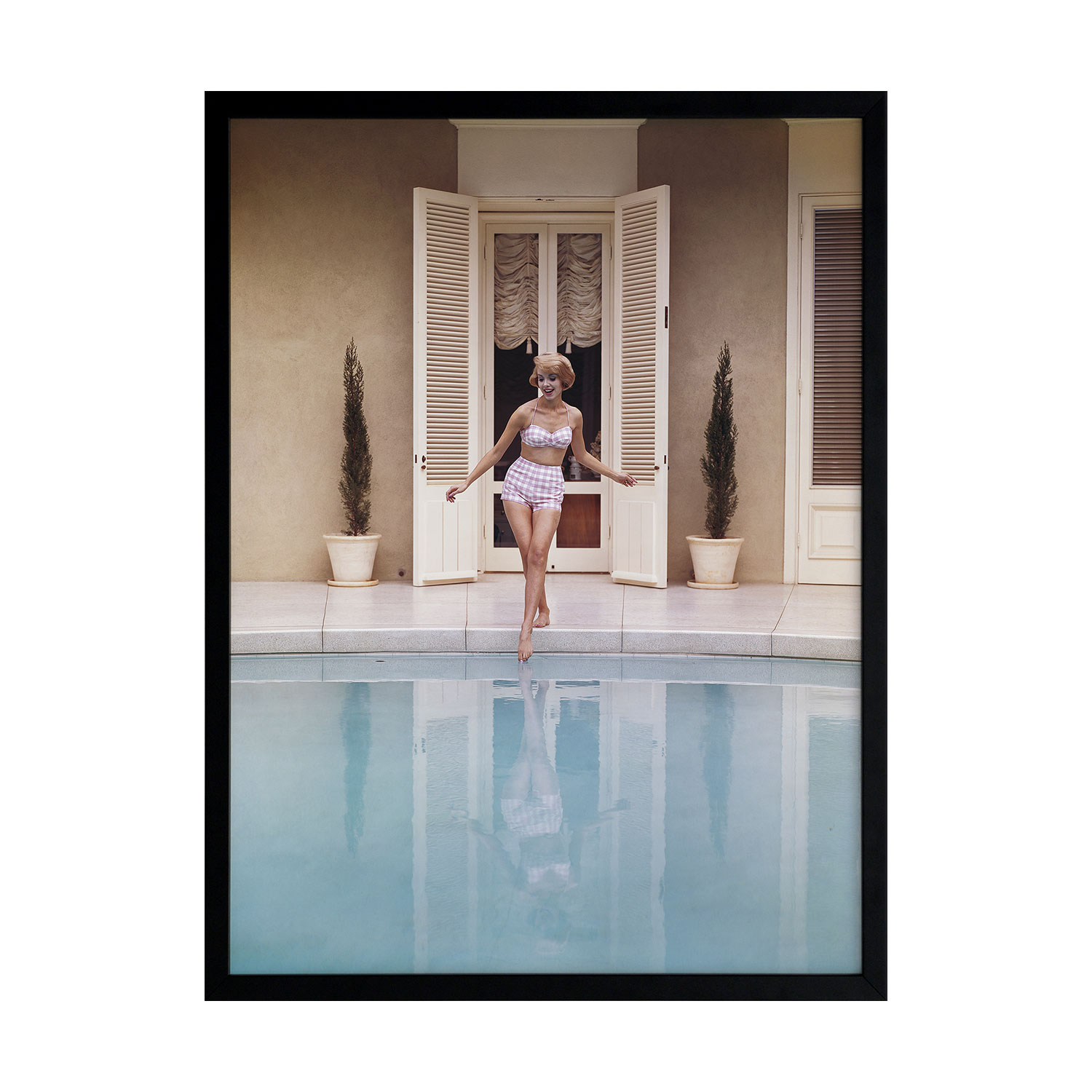 Poolside Glamour III Printed Wall Art