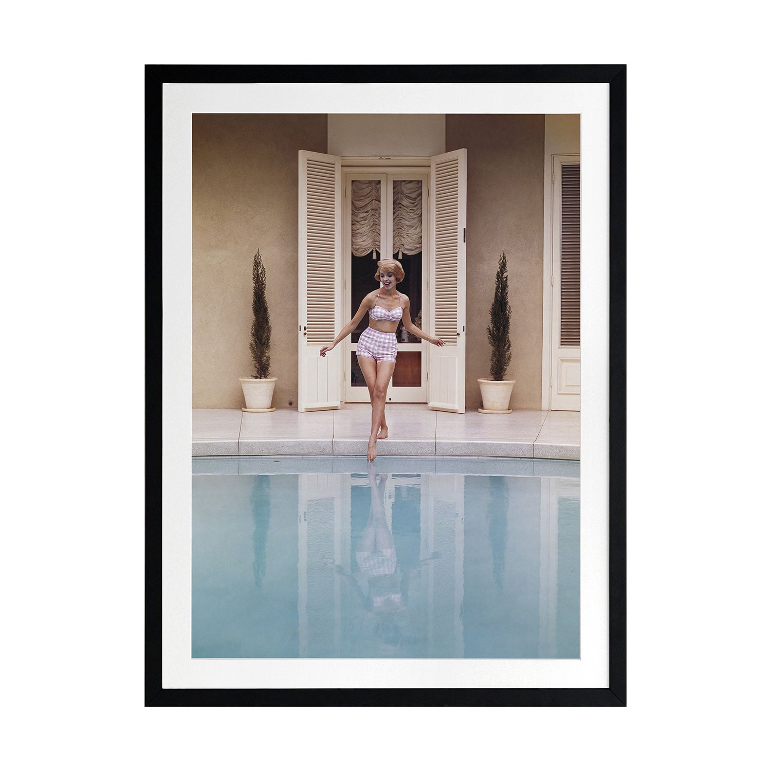 Poolside Glamour III Printed Wall Art