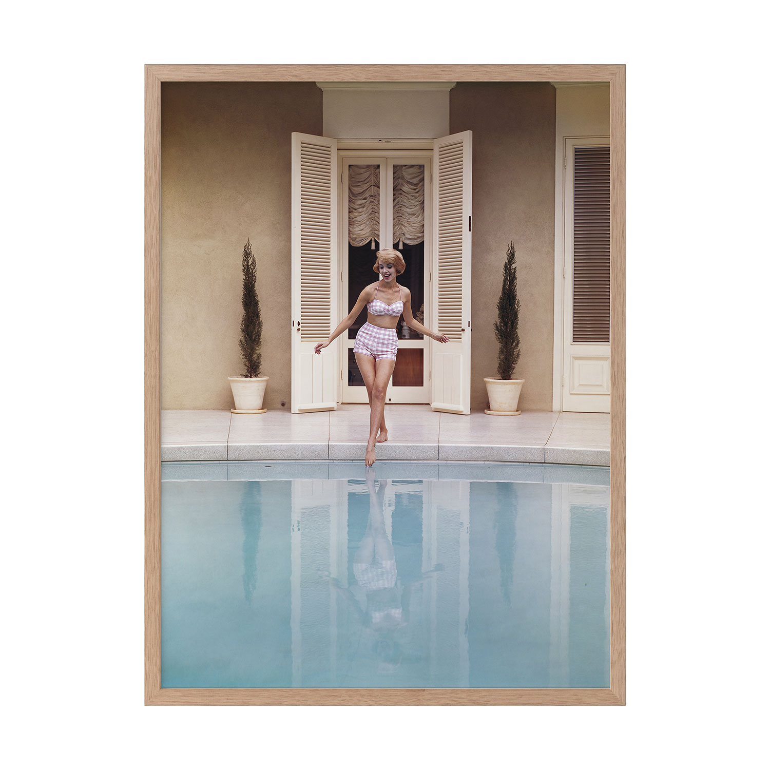 Poolside Glamour III Printed Wall Art