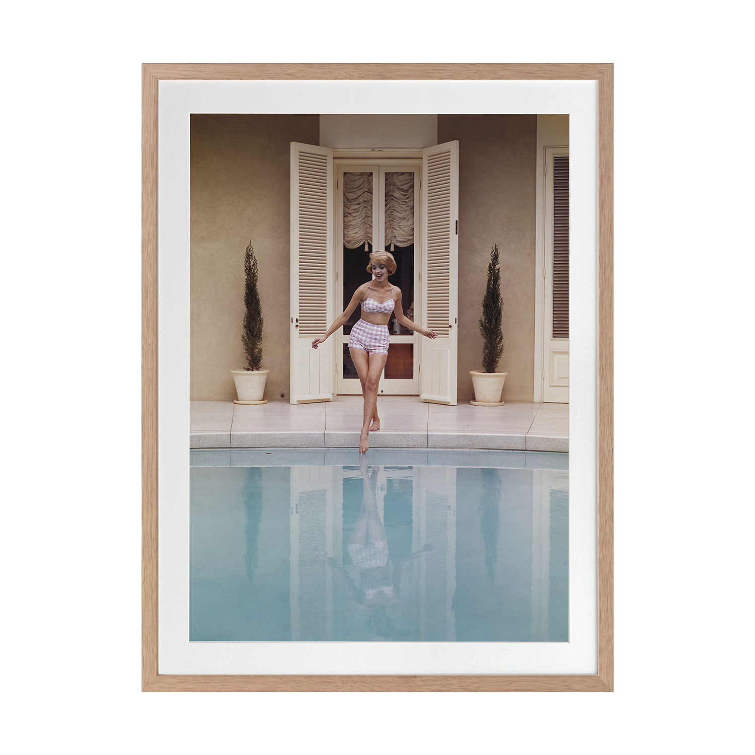 Poolside Glamour III Printed Wall Art