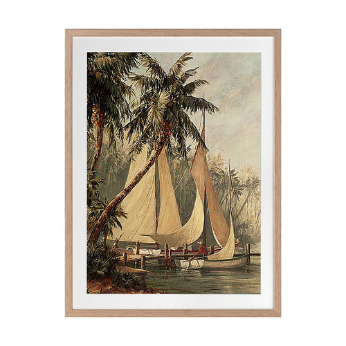 Alcove Studio Ship to Shore Printed Wall Art | Temple & Webster