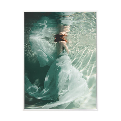 The Underwater Ball Printed Wall Art