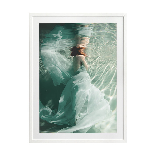 The Underwater Ball Printed Wall Art