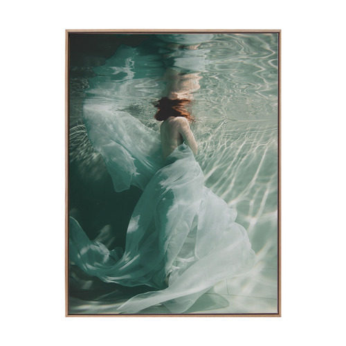 The Underwater Ball Printed Wall Art