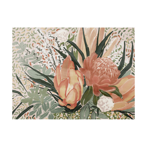 Floral Blush II Printed Wall Art