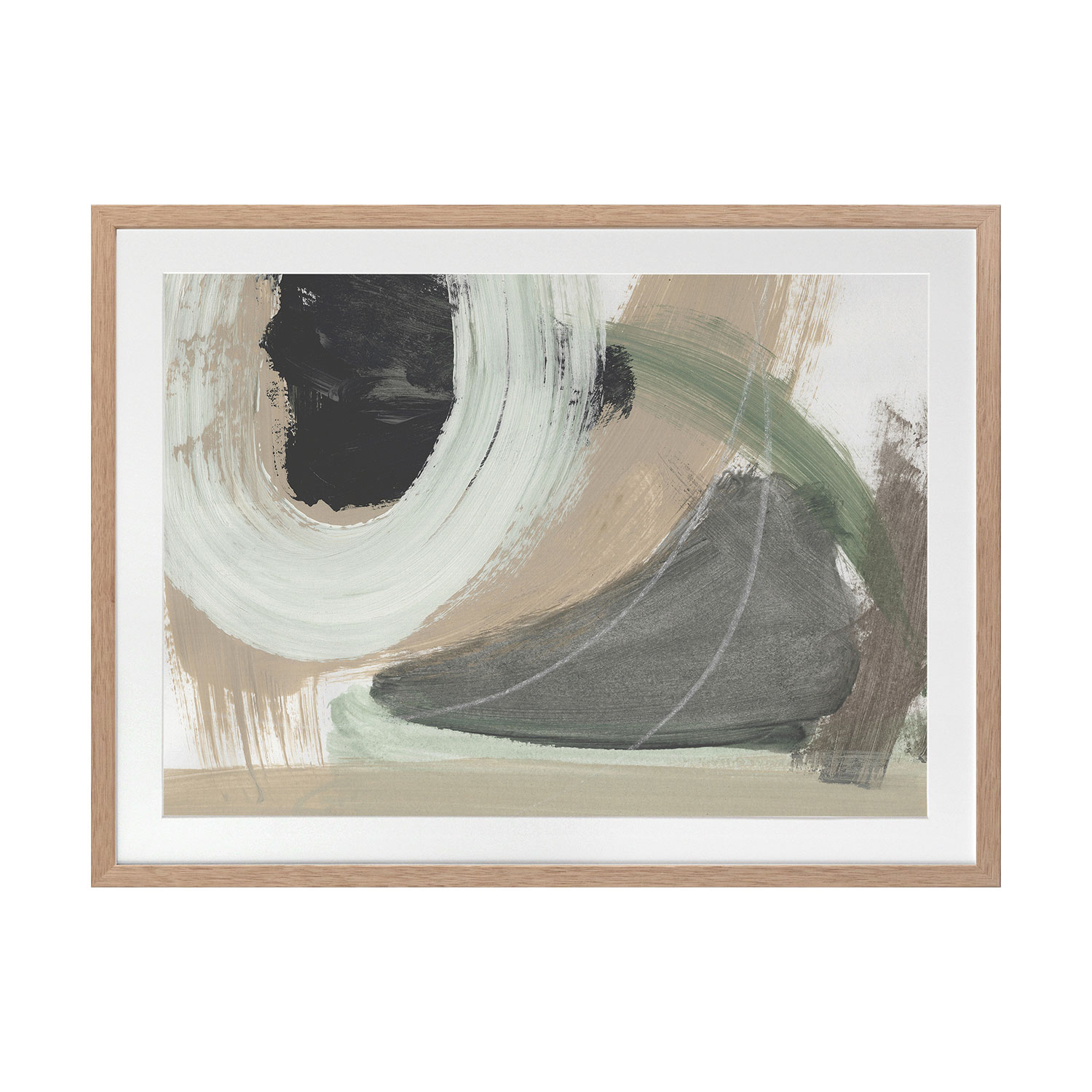 Winding Paths II Printed Wall Art