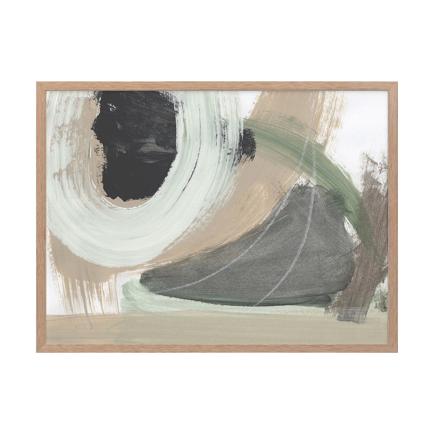 Winding Paths II Printed Wall Art
