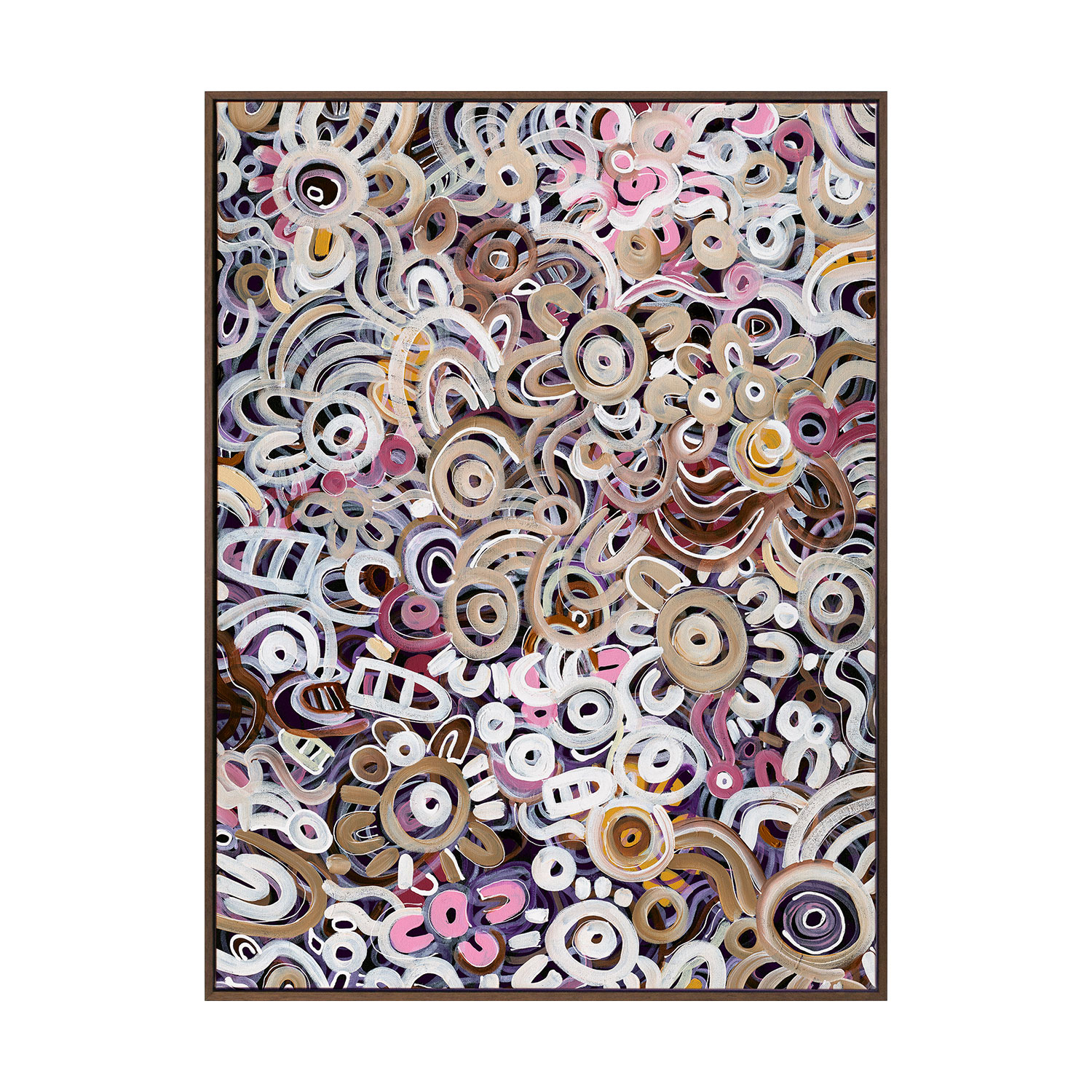 Connectedness Green Canvas Wall Art