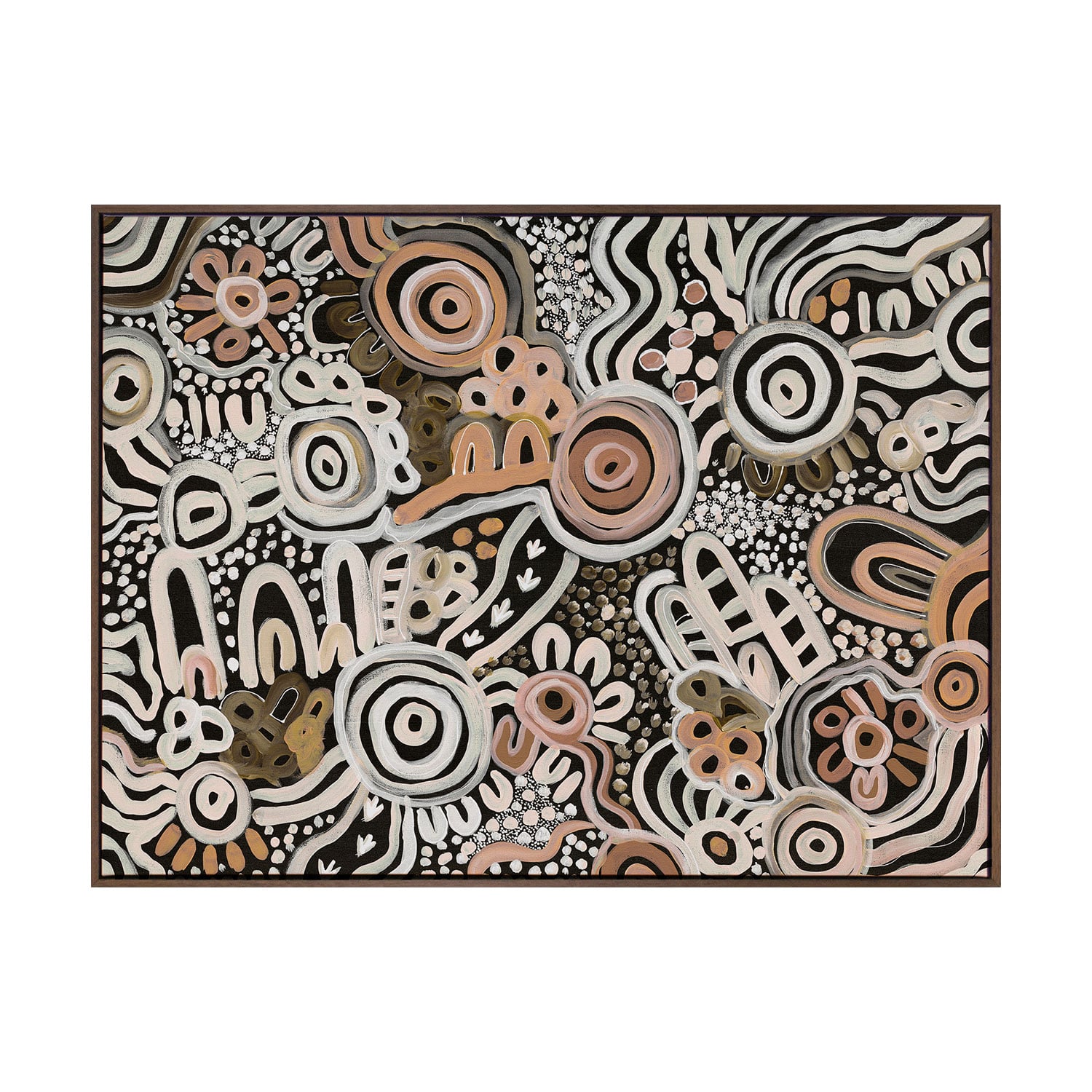 Connectedness Nude Canvas Wall Art