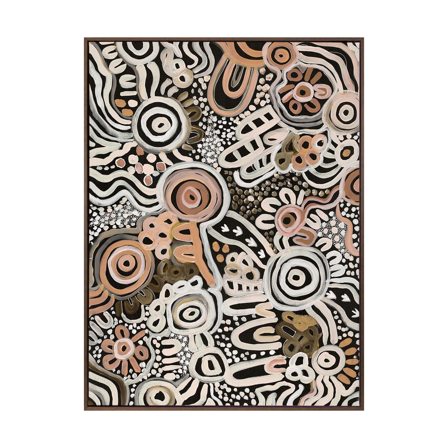 Connectedness Nude Canvas Wall Art