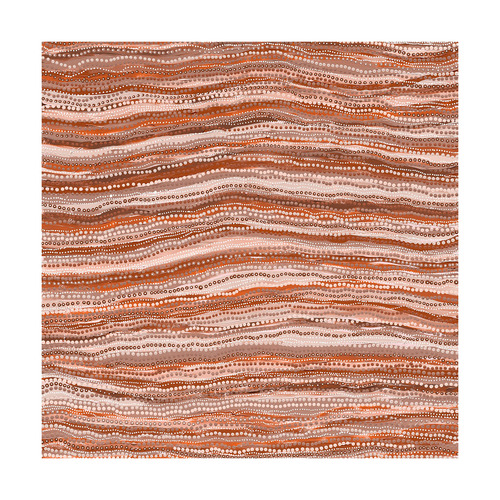 Dhaagun Red Canvas Wall Art