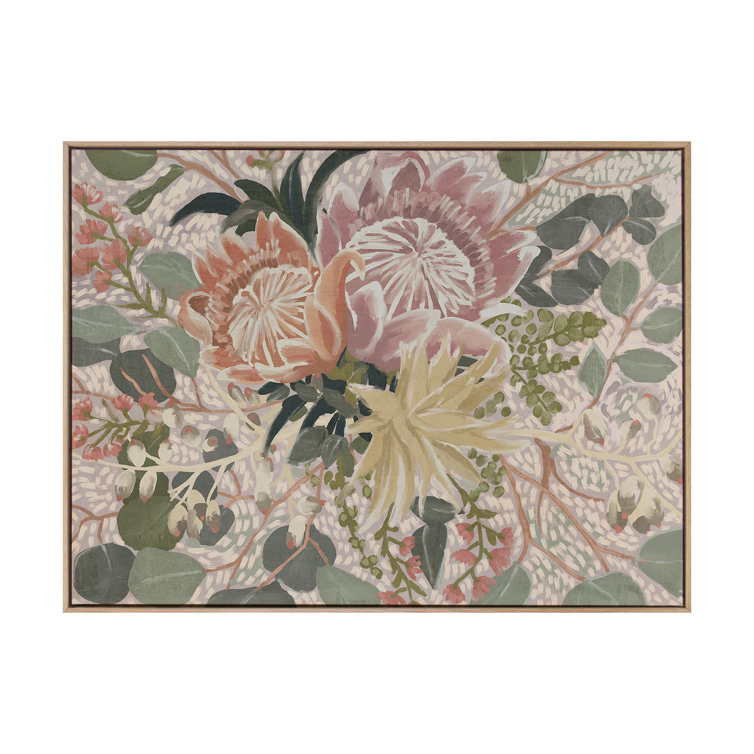 Floral Blush I Printed Wall Art
