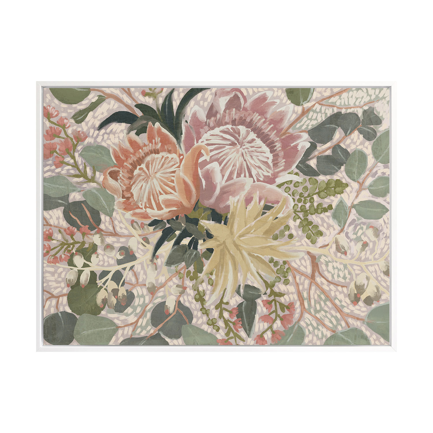 Floral Blush I Printed Wall Art