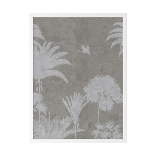 Shadow Palms Beige III Printed Wall Art