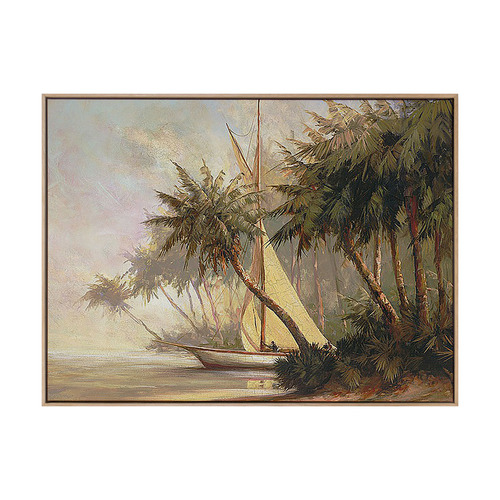 Alcove Studio Bay of Palms Printed Wall Art | Temple & Webster