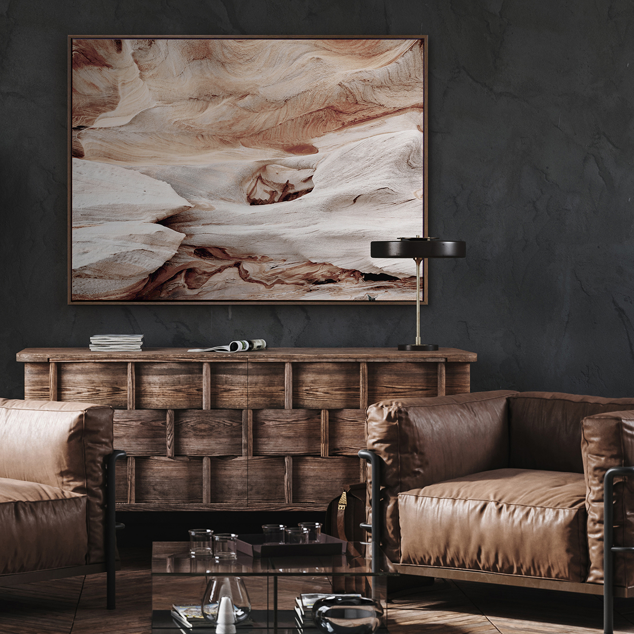 Canyon Wall Printed Wall Art