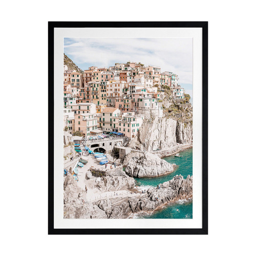 Cliffs of Cinque Terre Printed Wall Art