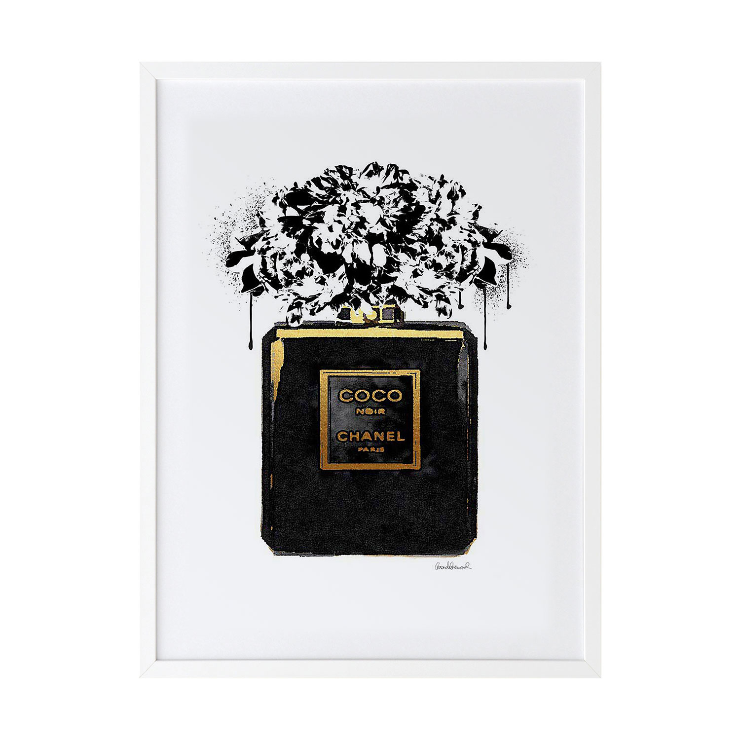 Coco Noir Printed Wall Art