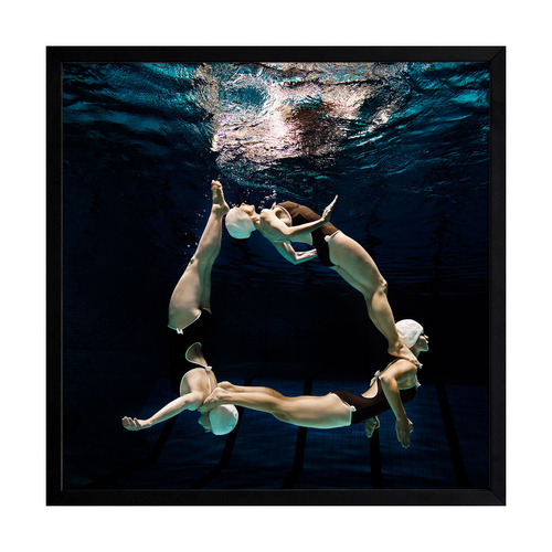 Water Aerobics II Printed Wall Art