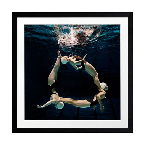 Water Aerobics II Printed Wall Art