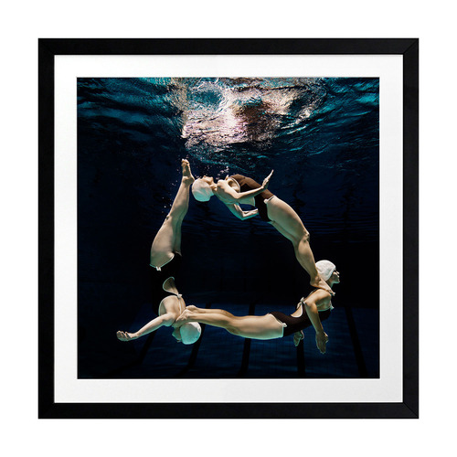 Water Aerobics II Printed Wall Art