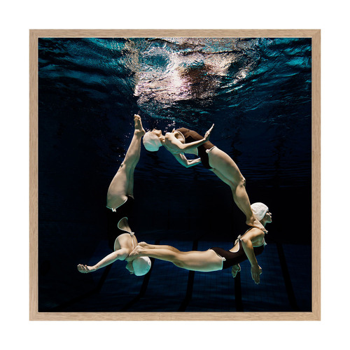 Water Aerobics II Printed Wall Art