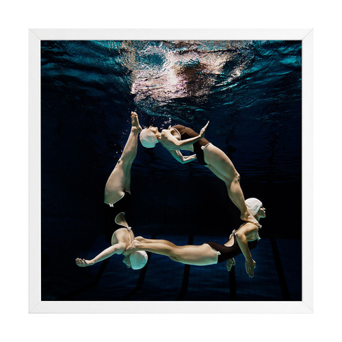 Water Aerobics II Printed Wall Art