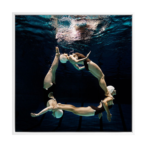 Water Aerobics II Printed Wall Art
