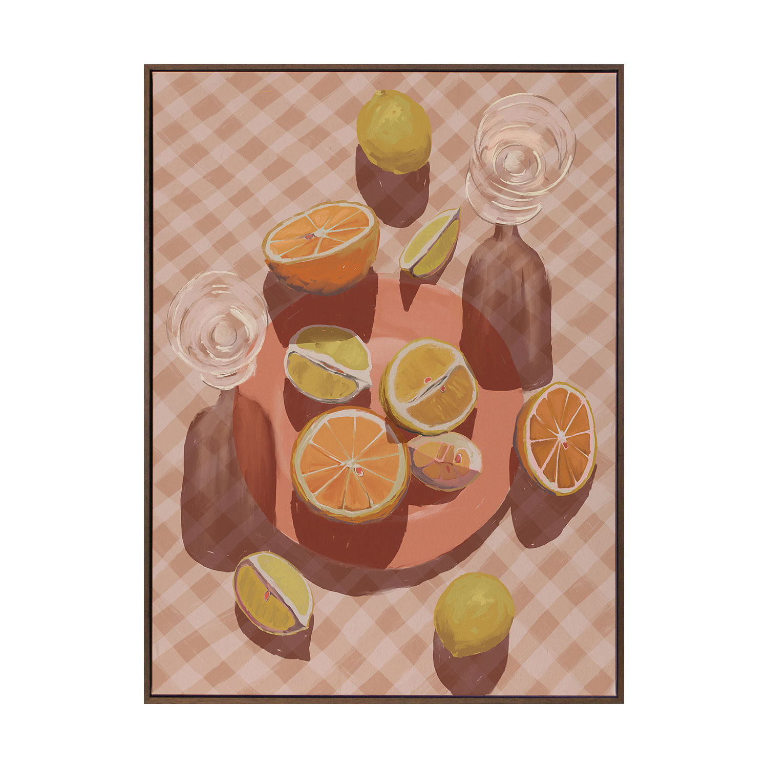 Slice of Orange Printed Wall Art