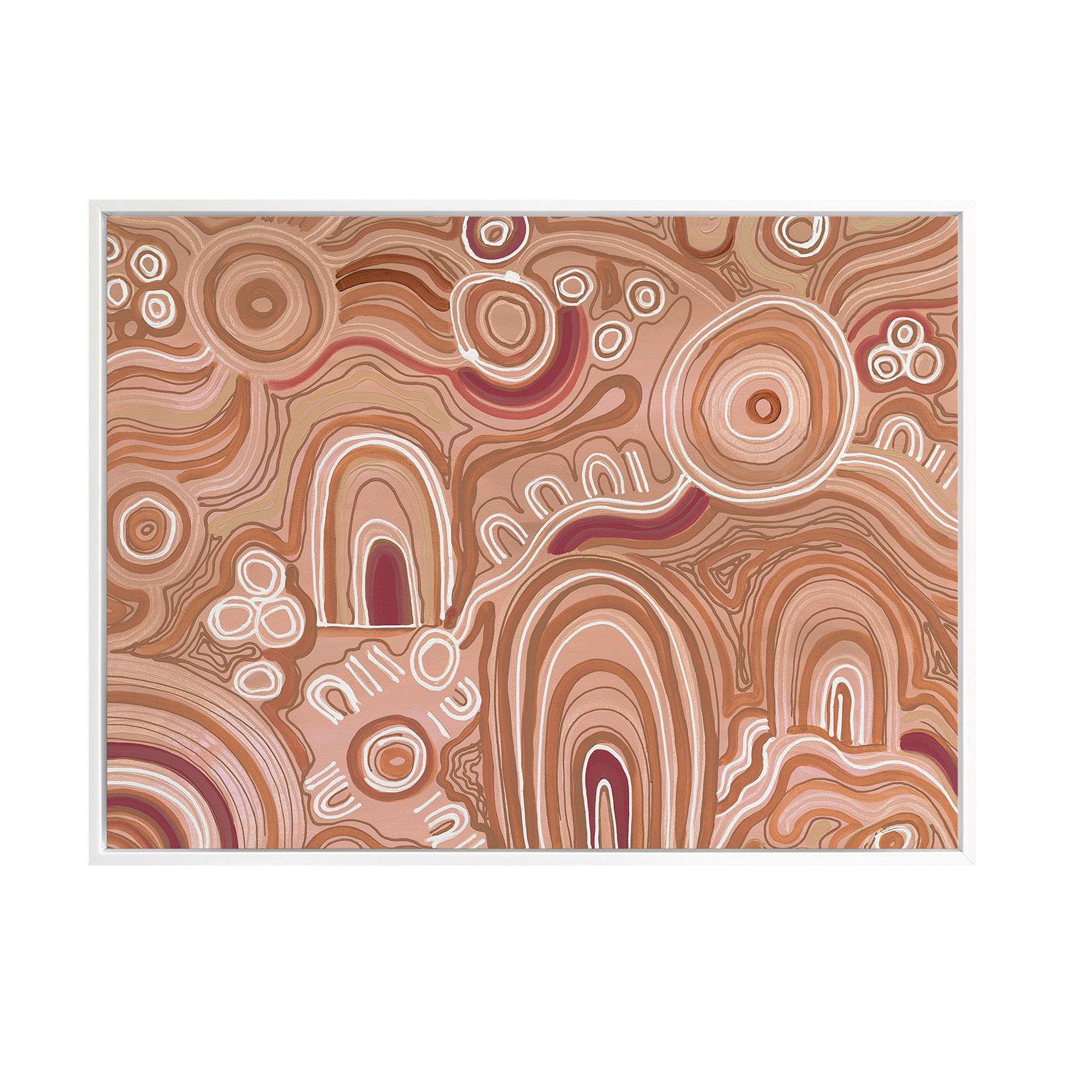 People, Place, Community Canvas Wall Art