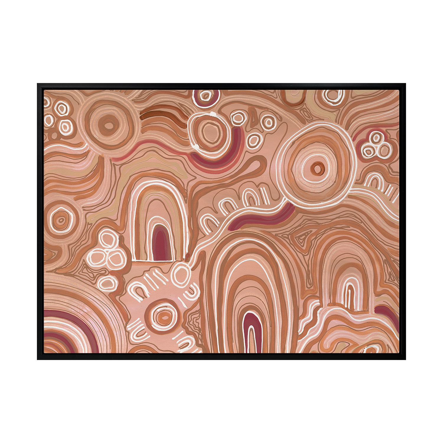 People, Place, Community Canvas Wall Art
