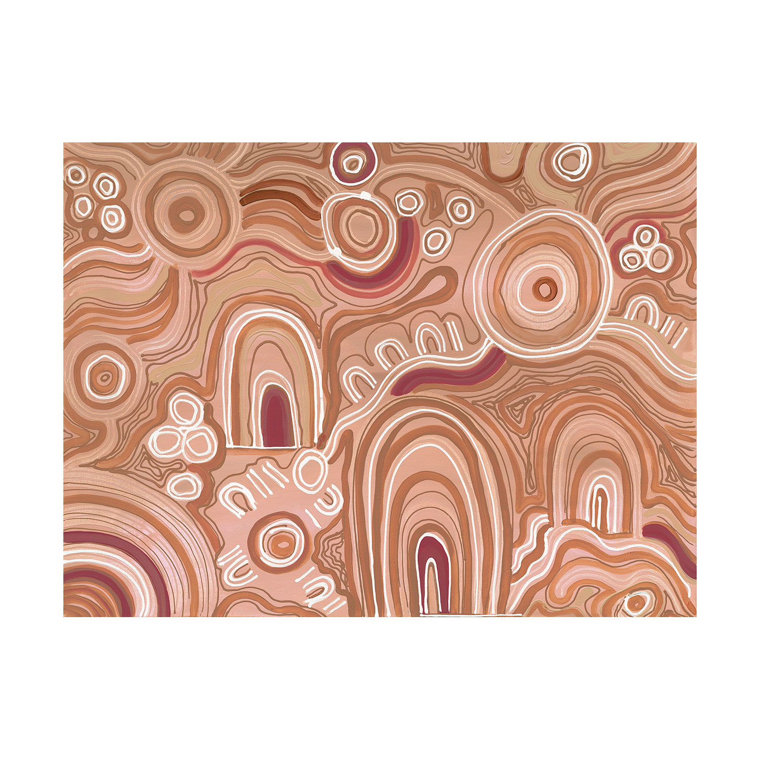 People, Place, Community Canvas Wall Art