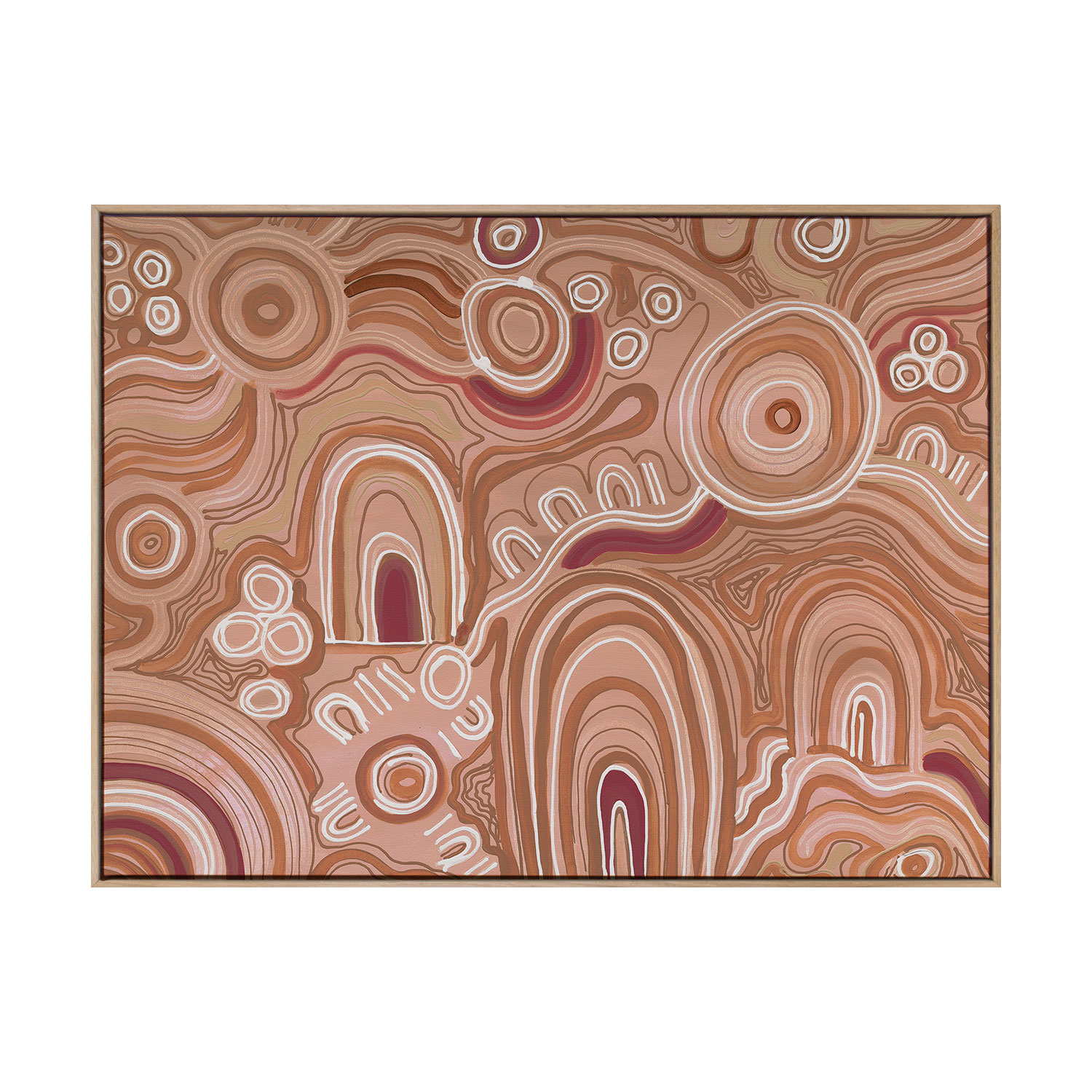 People, Place, Community Canvas Wall Art
