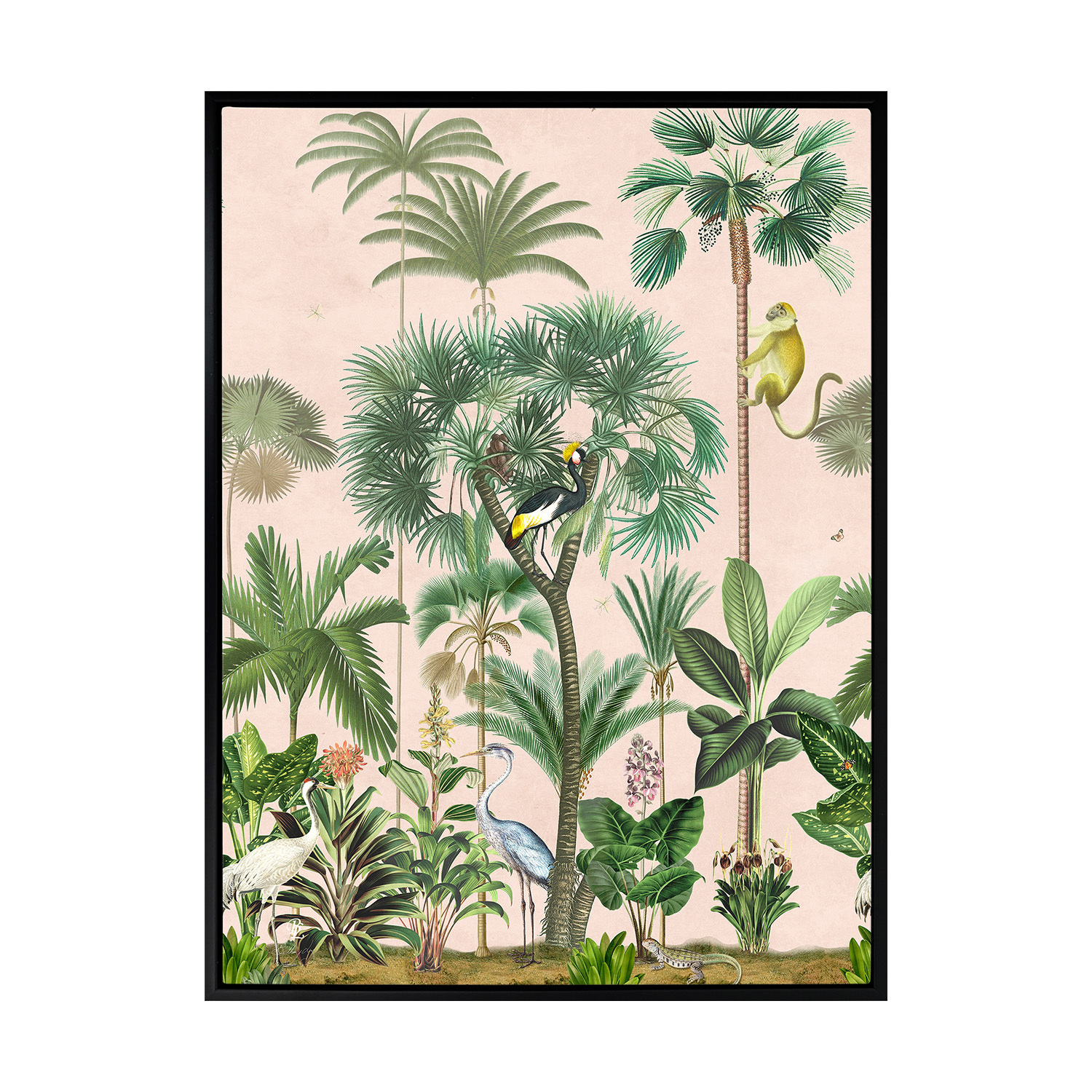 Indian Summer Pink I Printed Wall Art