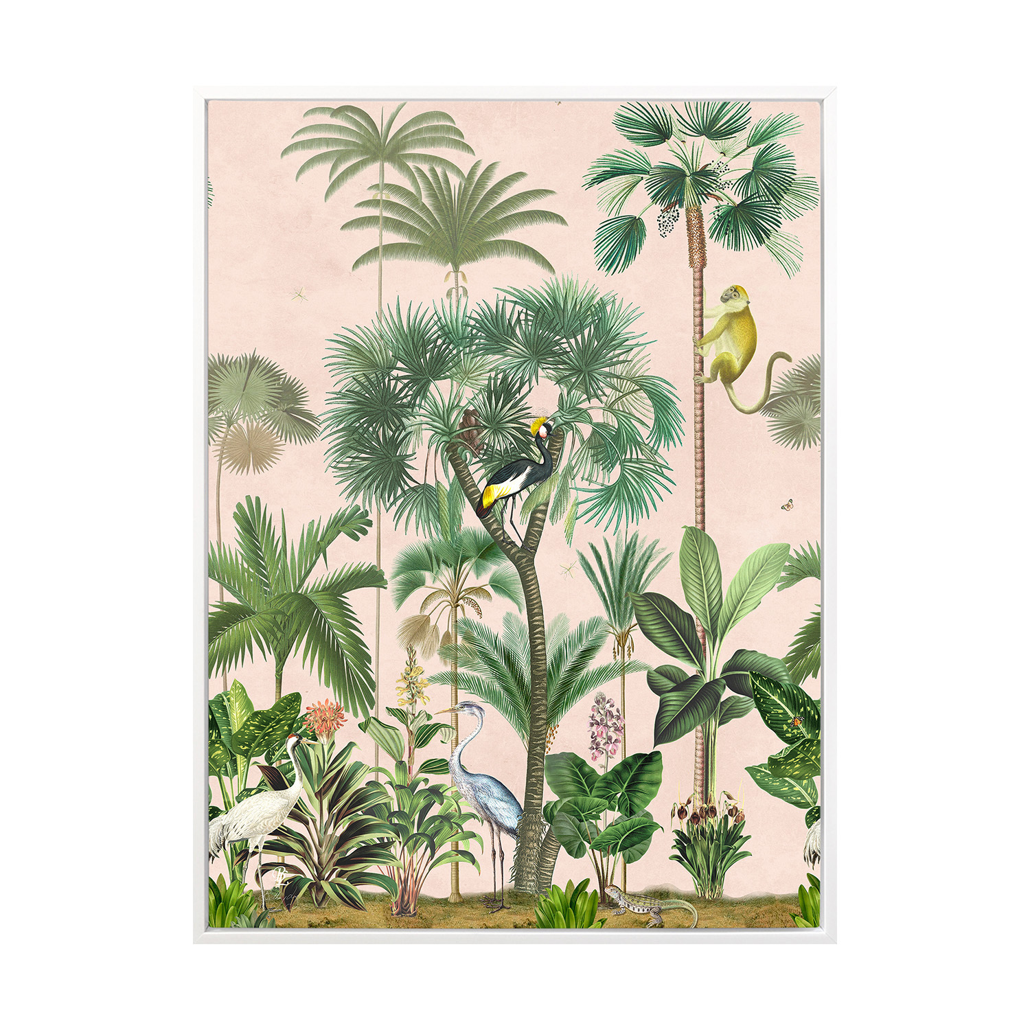 Indian Summer Pink I Printed Wall Art