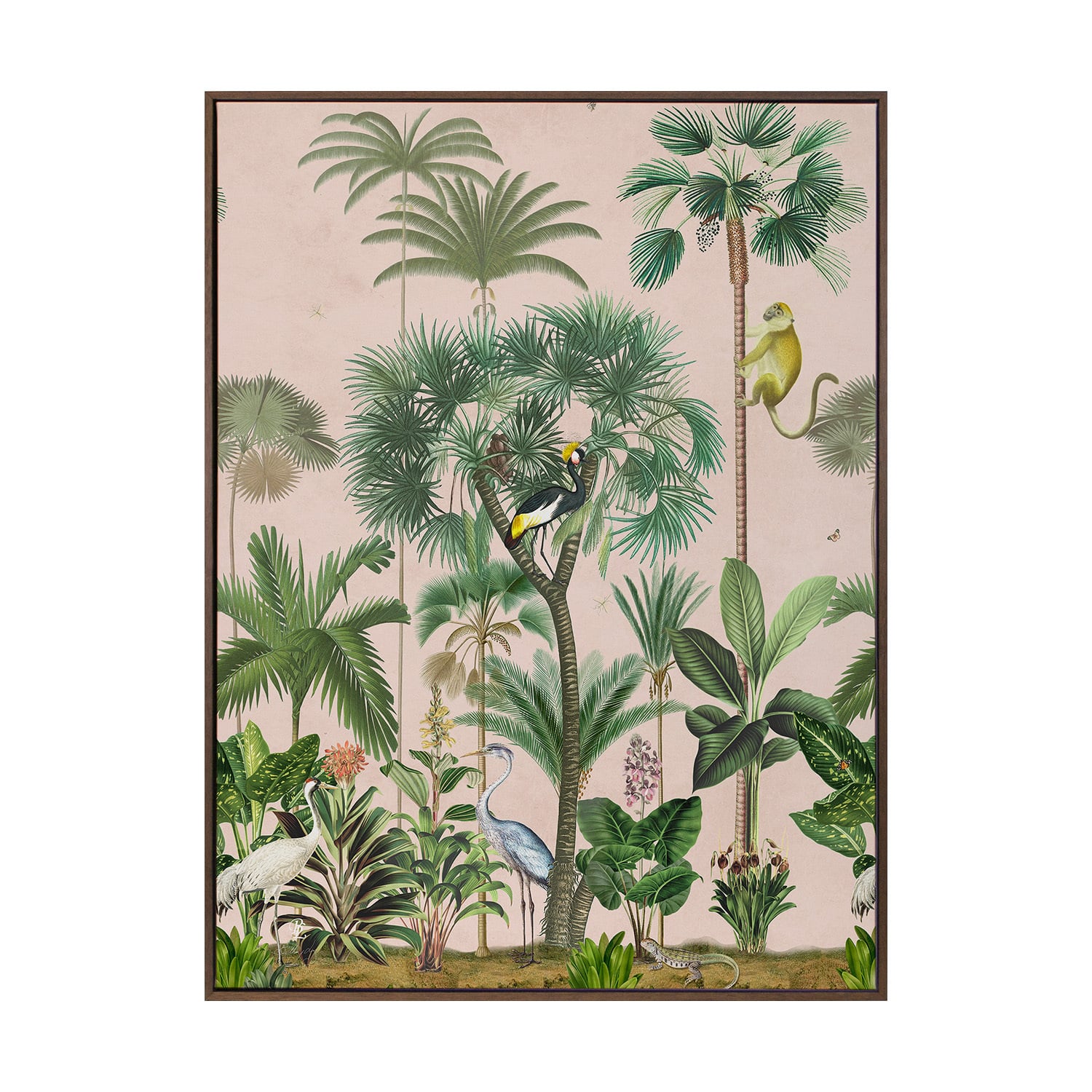 Indian Summer Pink I Printed Wall Art