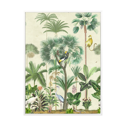 Indian Summer Beige I Printed Wall Art