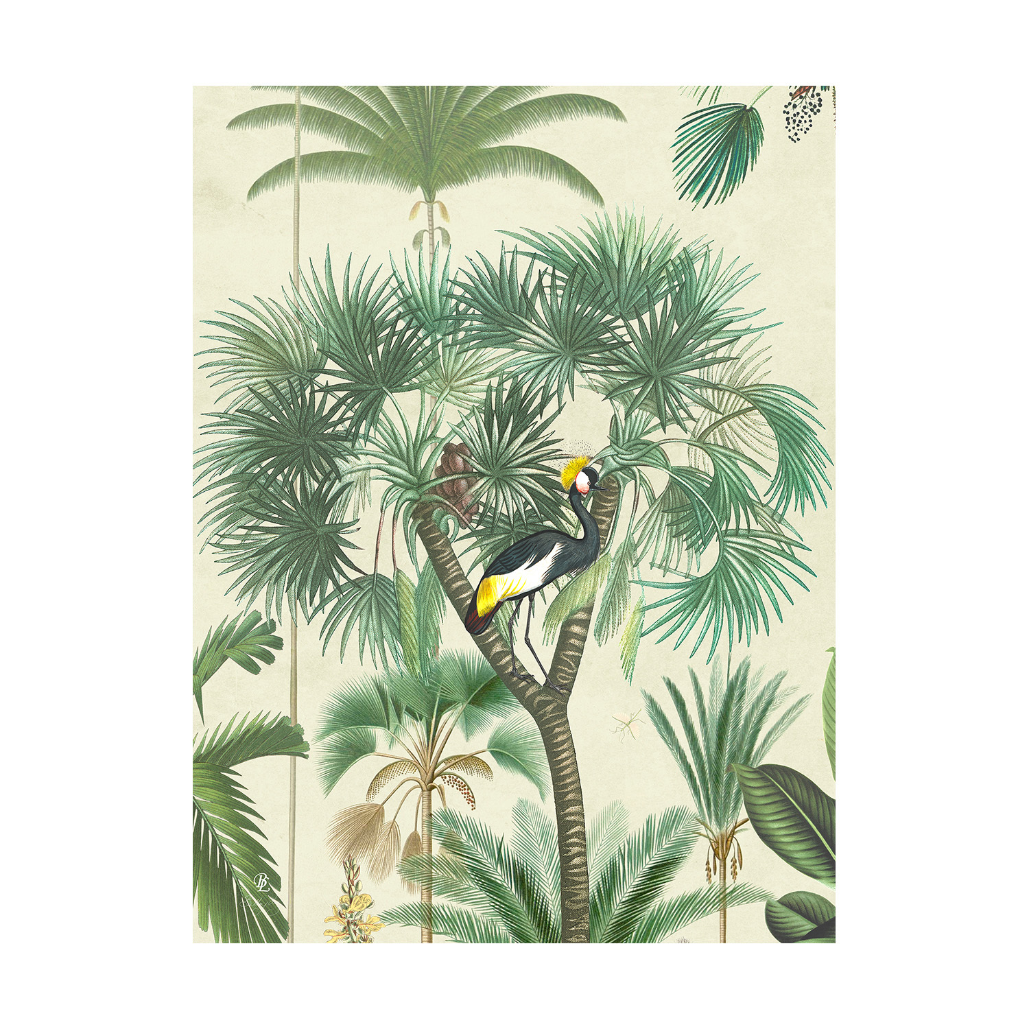 Indian Summer Beige II Printed Wall Art