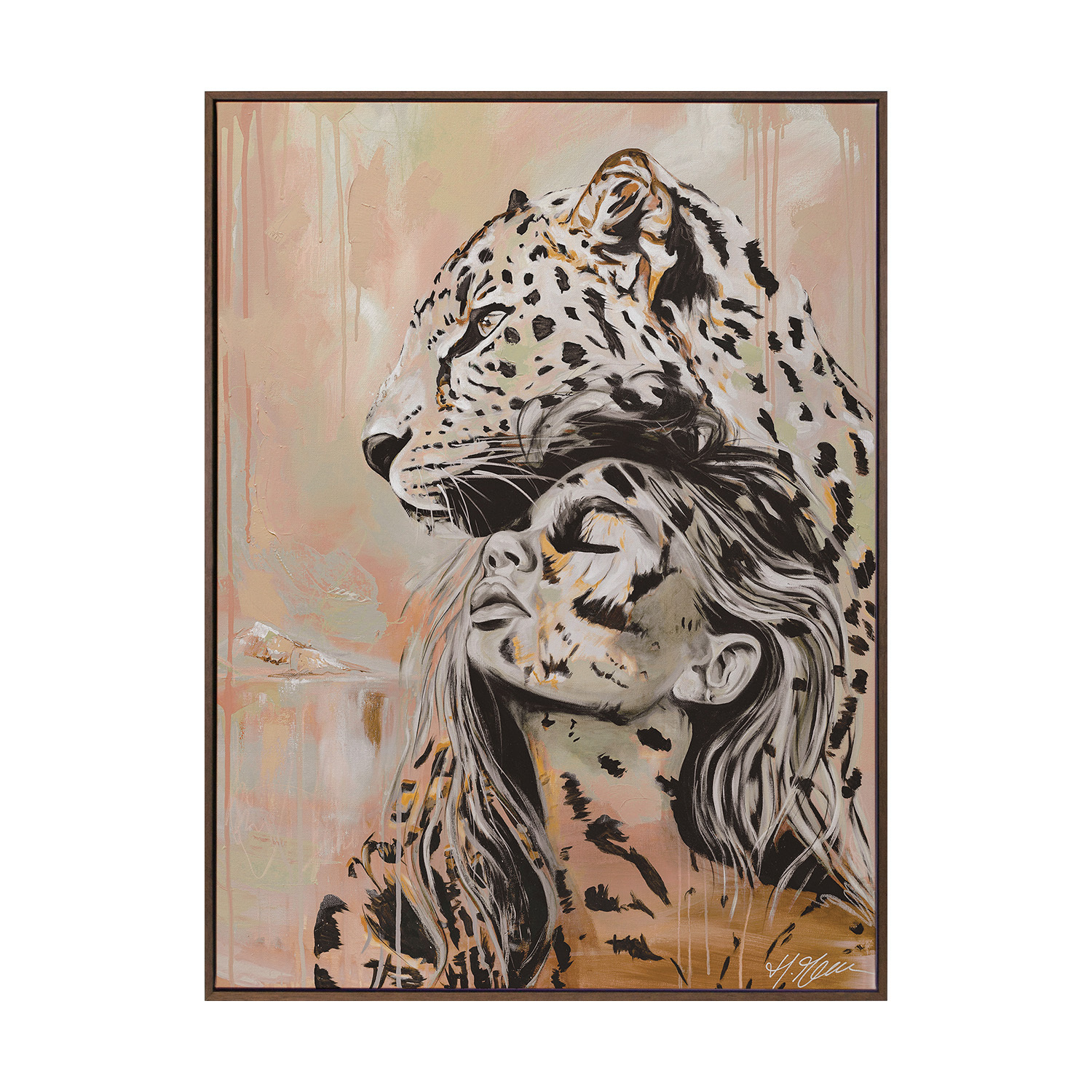 Protect Your Peace Pastel Printed Wall Art