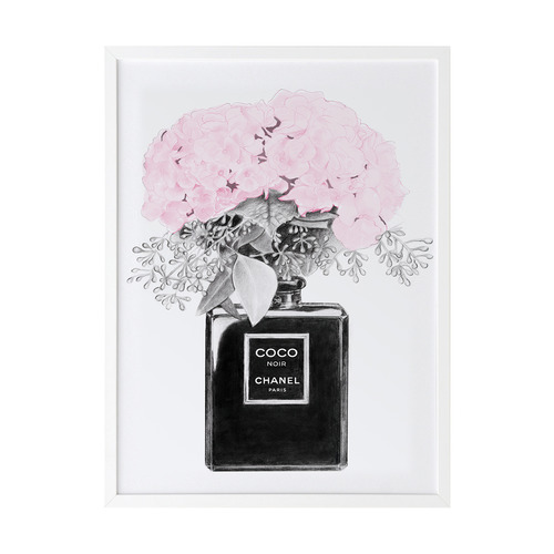 Chanel Noir Printed Wall Art
